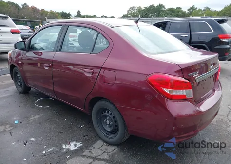 2017 Mitsubishi Mirage G4 Es из США, поврежденный, VIN ML32F3FJ5HHF19203